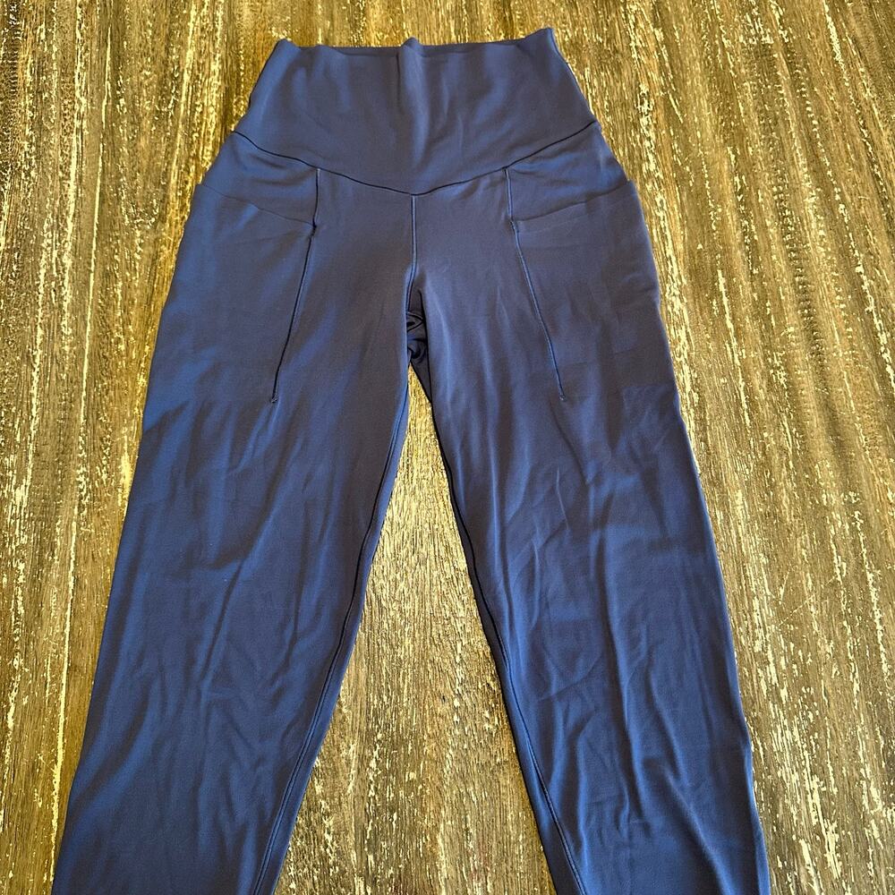 Offline by Aerie Workout Leggings Yoga Stretch Bottoms Blue Gray Womens Size S